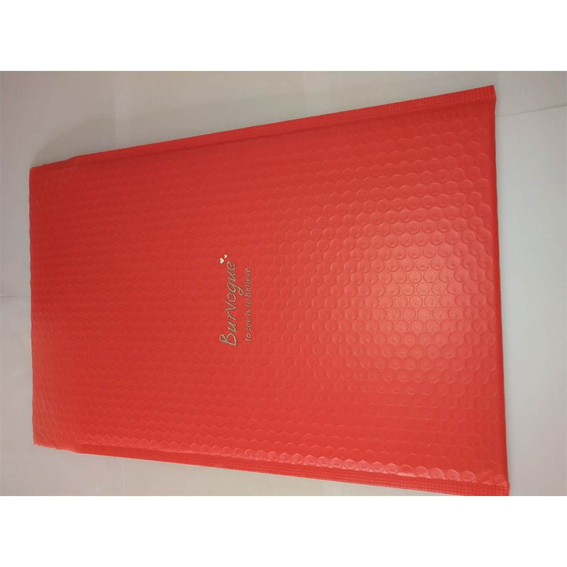 50 Fabriksgrossist Custom Custom Printed Pink Coloured Plastic Bubble Mailing Bag Polstret kuvert / metallisk