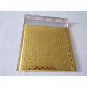Fabriks engros metallisk boblekonvolumen aluminiumsfolie polstret boble airbag